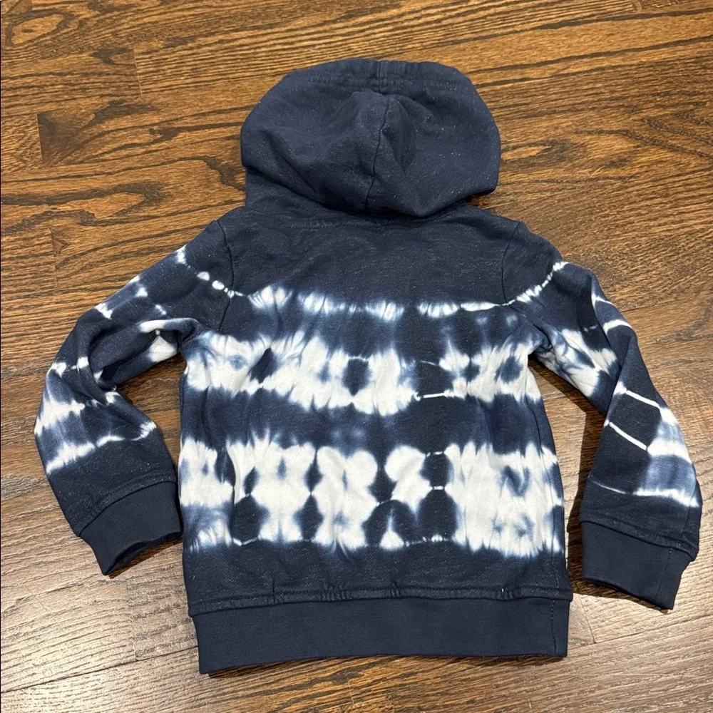 Sovereign Code tie dye hoodie size 24 months blue navy white NWT